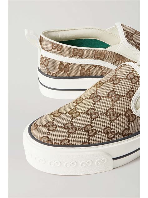 gucci tennis 1977 canvas sneakers